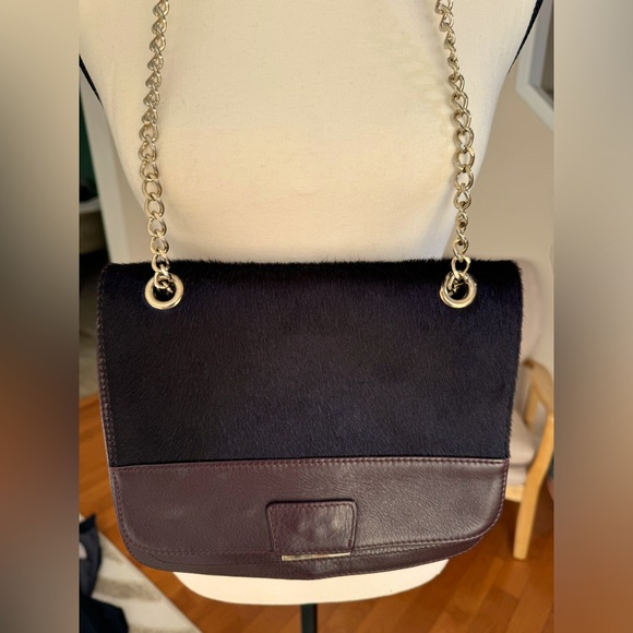 Max &Co. Leather and Cattle Hair Bag - Picture 2 of 7